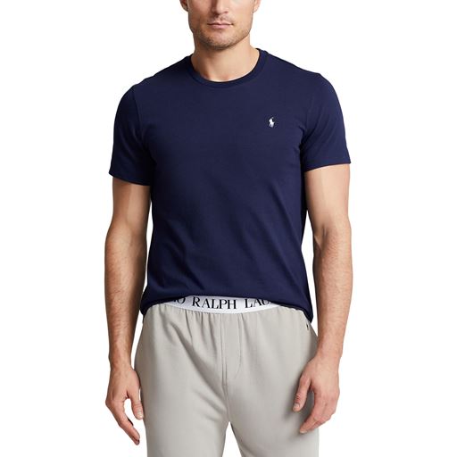 Ralph Lauren Cotton Jersey Nattrøje, Cruise Navy, L