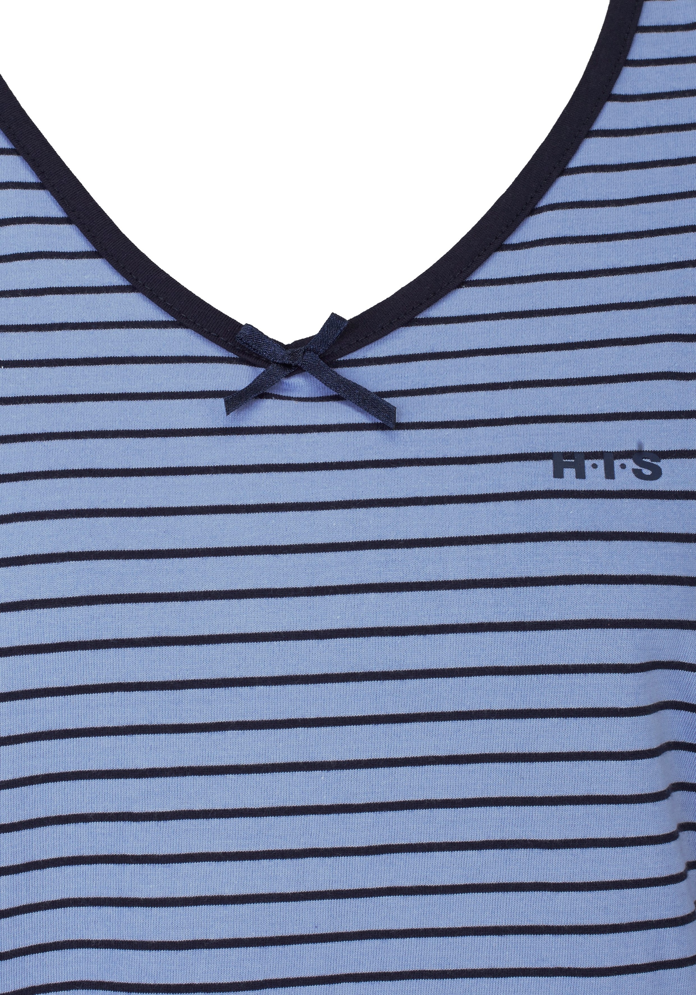 H.I.S Pyjama 2 Stk. tlg., mit garngefärbten Streifen