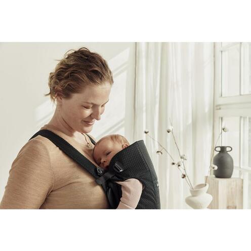 Porte-Bébé Mini Mesh 3D Noir - BABYBJÖRN