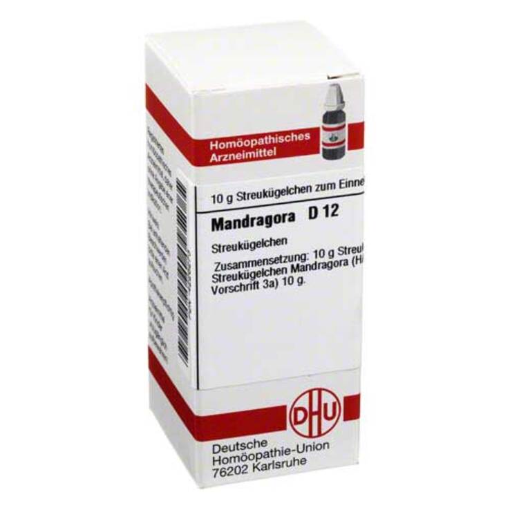 DHU Mandragora D 12 Globuli, 10 g