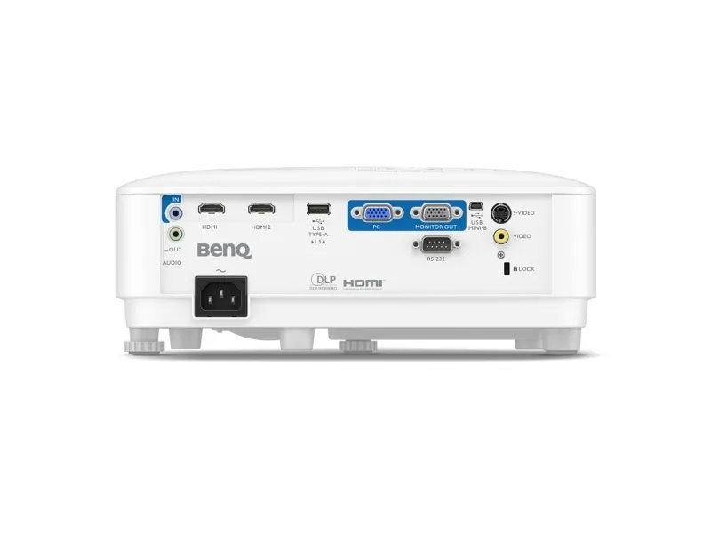 BenQ MW560 - DLP-projektor - bærbar - 3D - 4000 ANSI lumens - WXGA (1280 x 800) - 16:10 - 720p