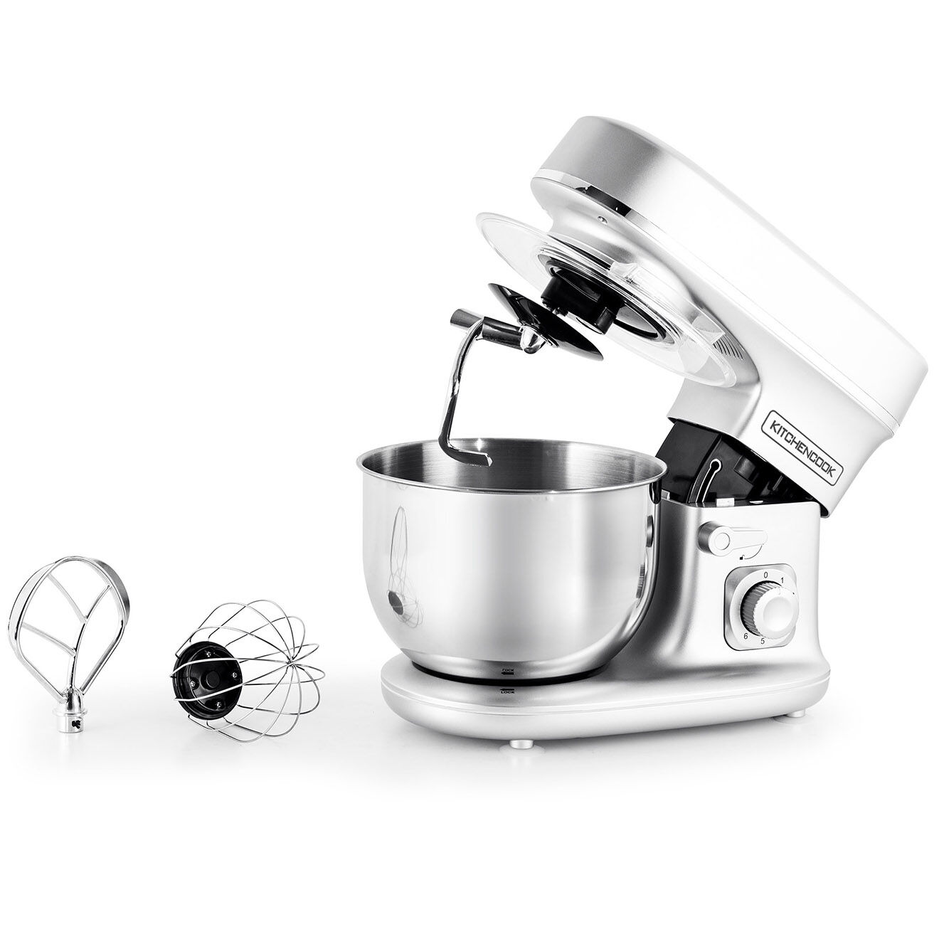 Kitchencook Robot pétrin avec bras amovible à 35° multicolore - 5 L