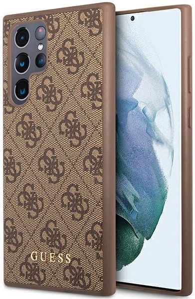 GUESS - GUHCS23LG4GFBR - Telefoonhoes - Zwart - Siliconen