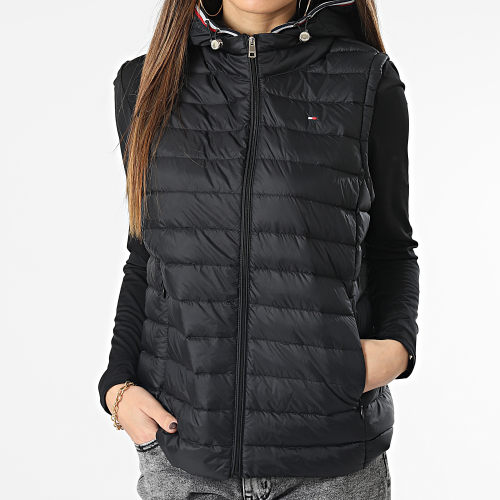 Doudoune Capuche Sans Manches Femme Heritage 4301 Noir