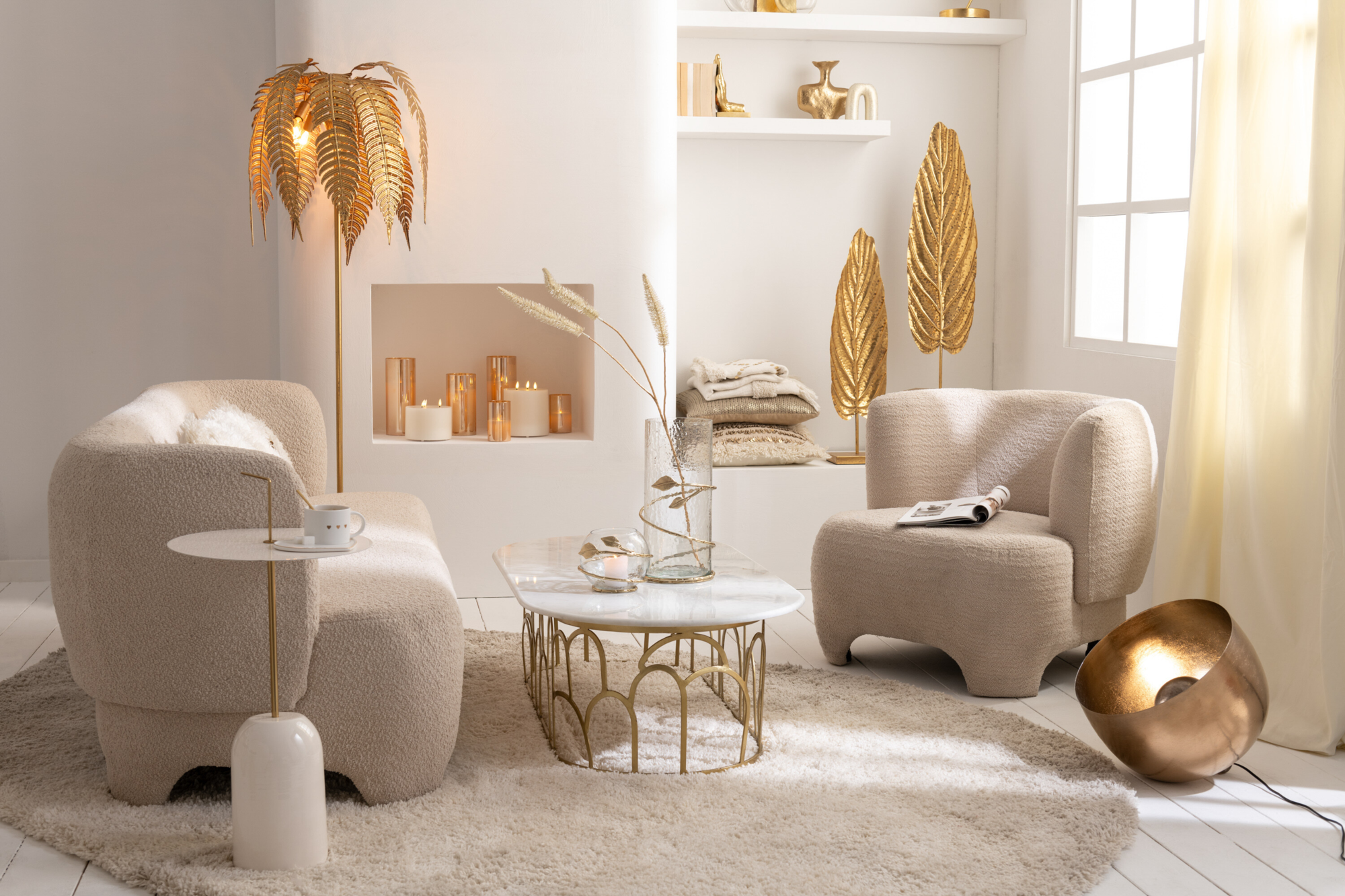 Lamp Chique Goud