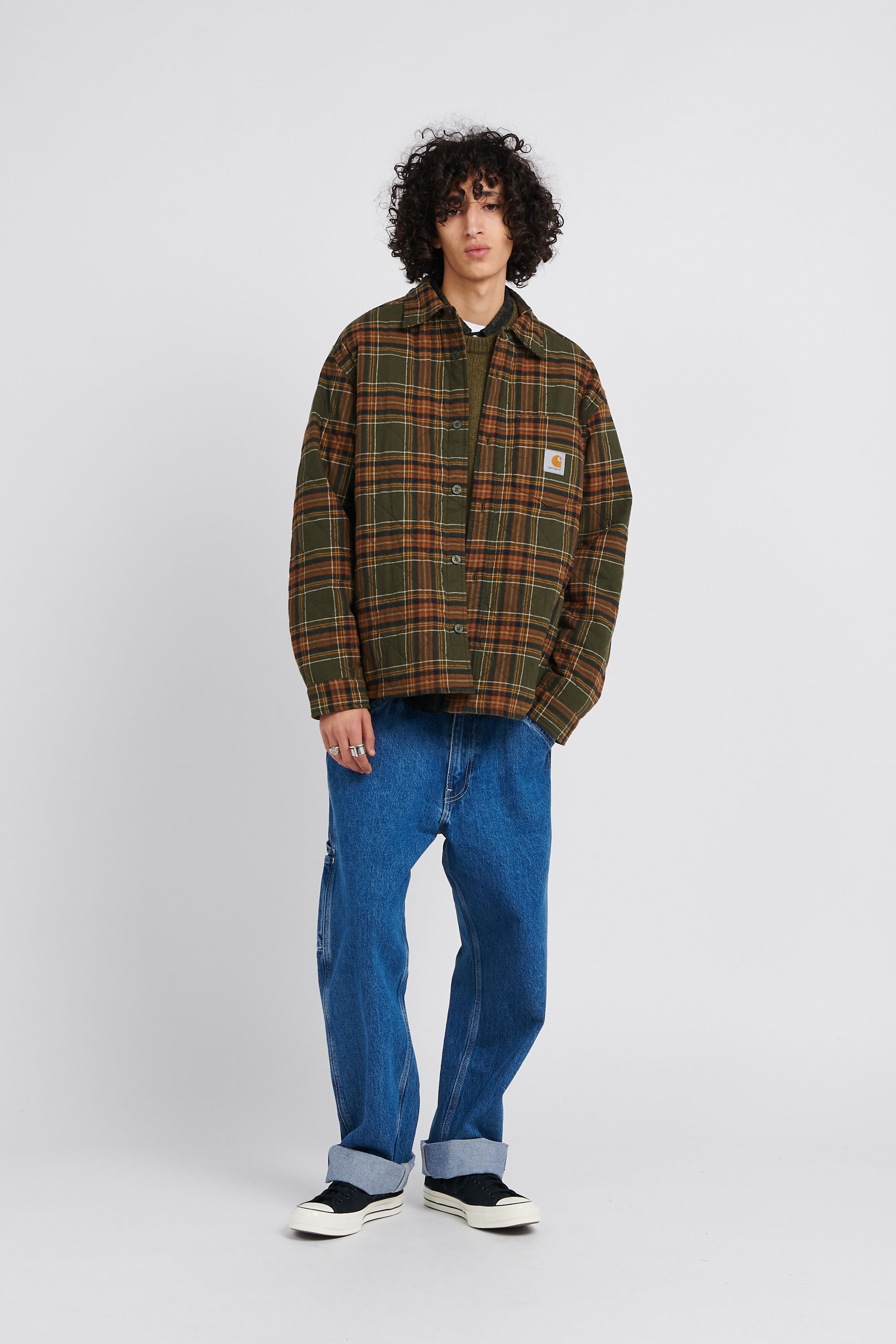 CARHARTT WIP - Veste Wiles Shirt Jac Multicolore