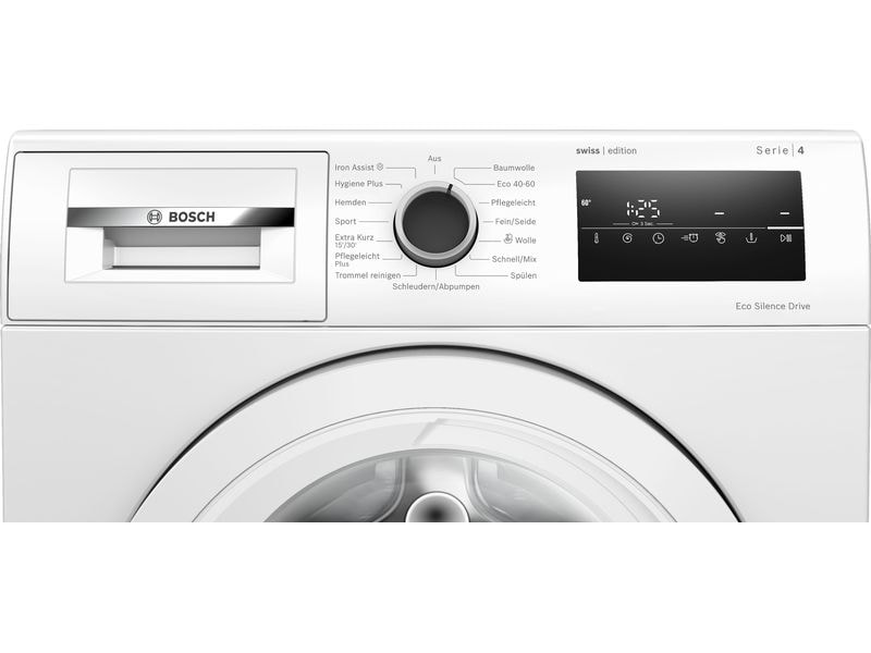 Bosch Waschmaschine WAN28243CH Links Frontloader mit 8 kg Ladekapazität