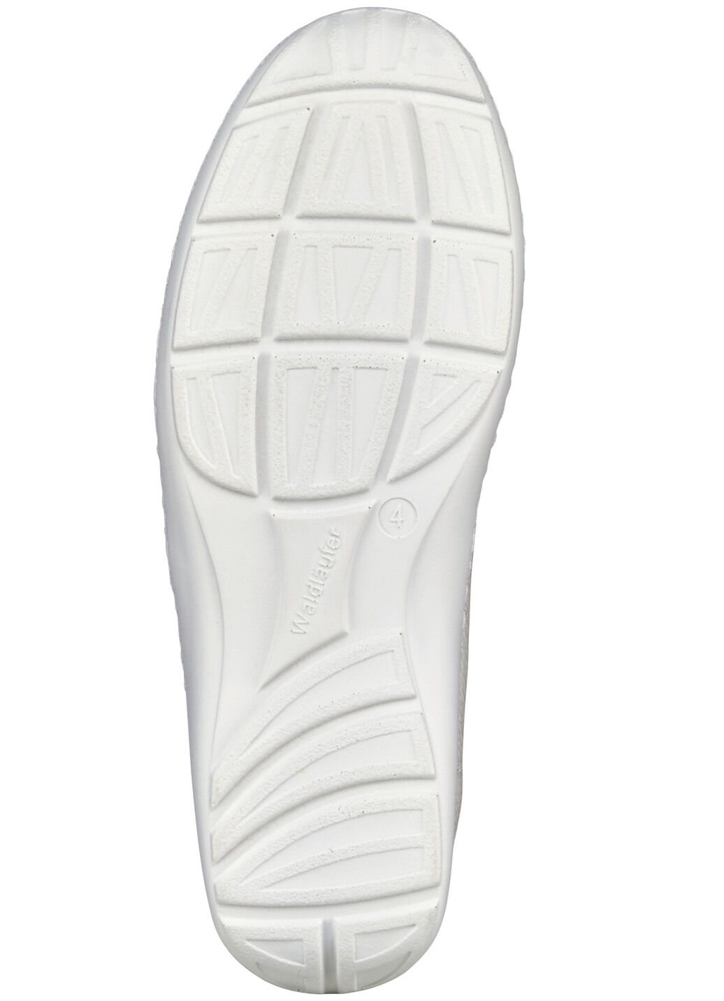 Waldläufer, bequeme Damen-Slipper, Weite H, mit herausnehmbarem Fussbett