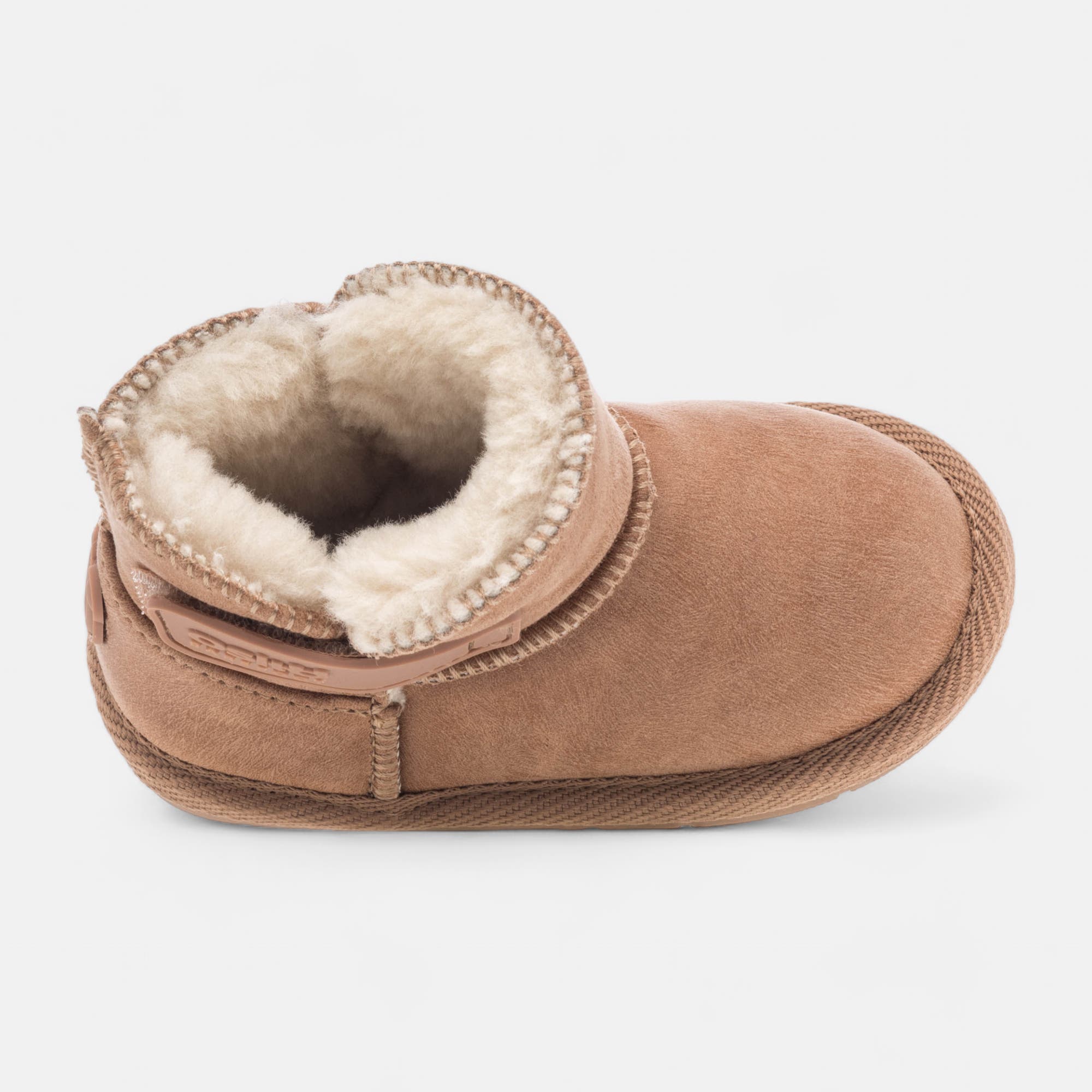 Bottines Bébé fille cognac