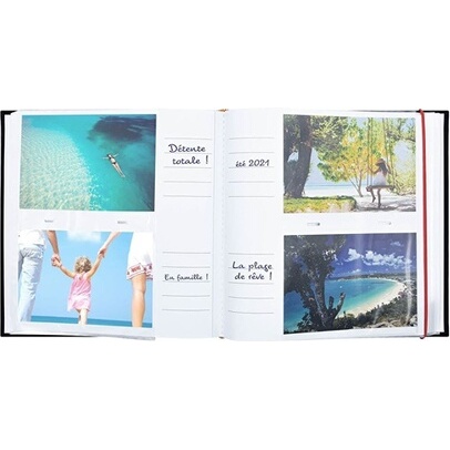 Accessoires photo Panodia LINEA ALBUM 200V 10X15 ROUGE