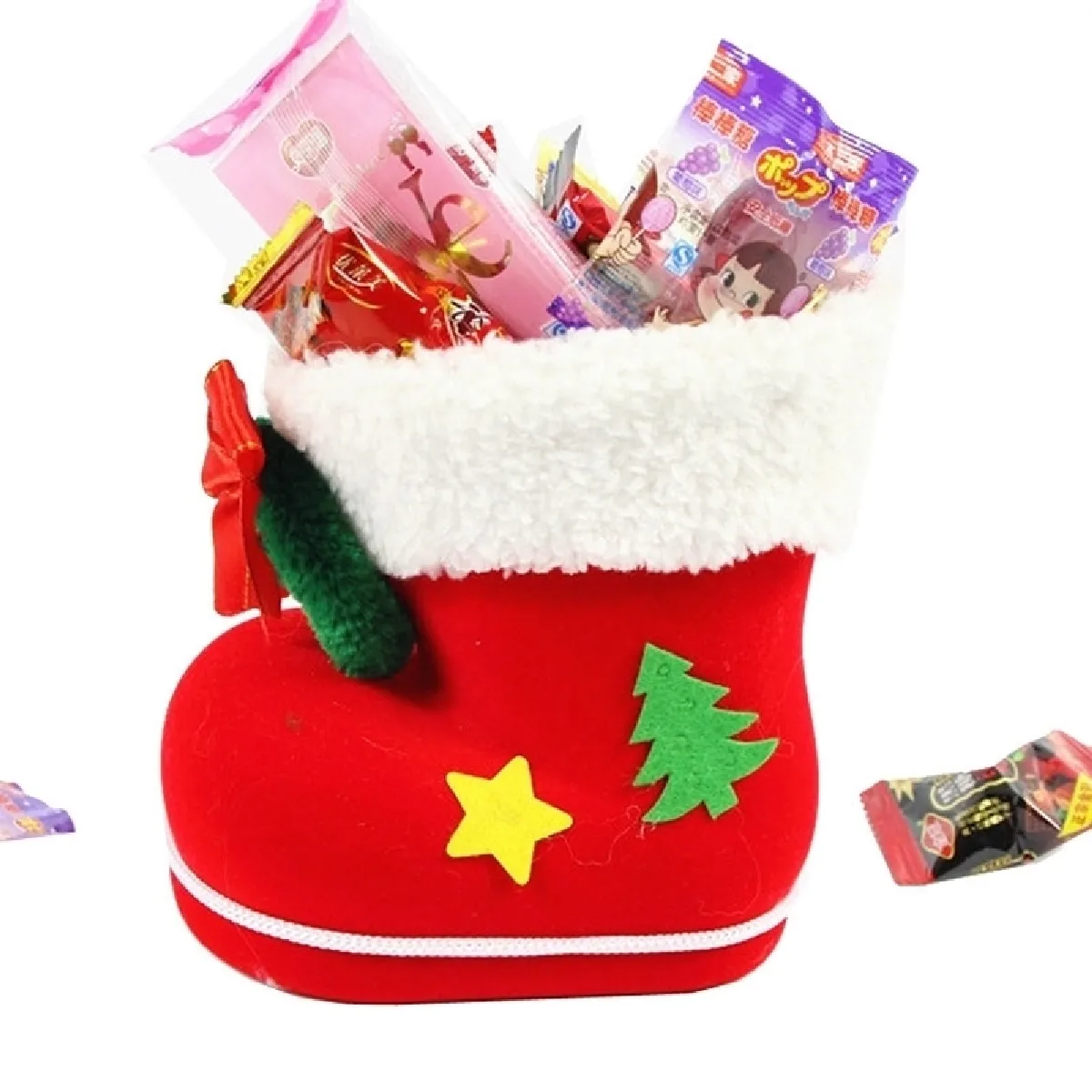 Wewoo Santa Flocage Stocking Boot