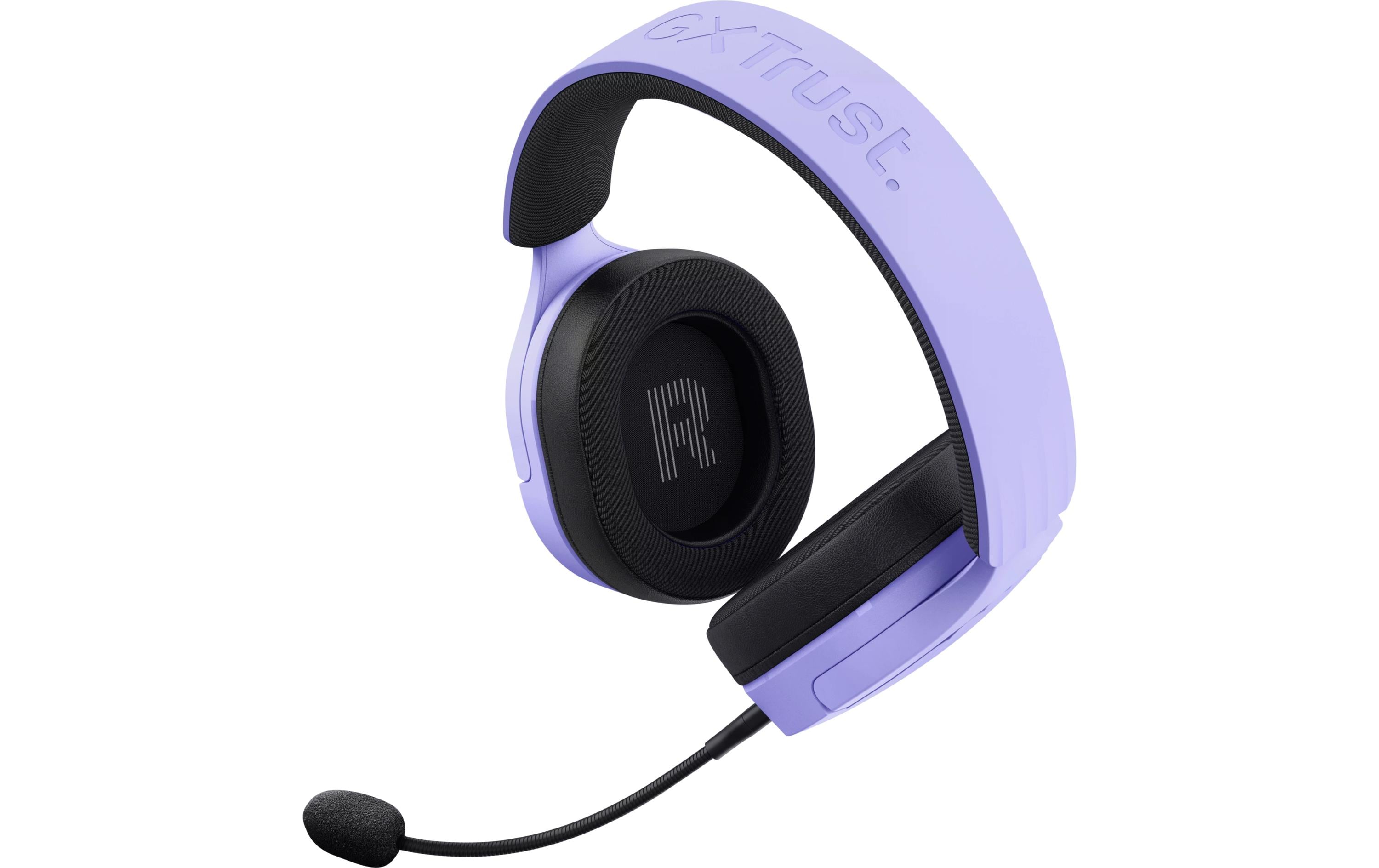 Headset GXT 489P FAYZO Schwarz/ViolettLeistungsstarkes, ohrumschliessendes Gaming-Headset, hergestellt für PC, Laptop und Konsolen