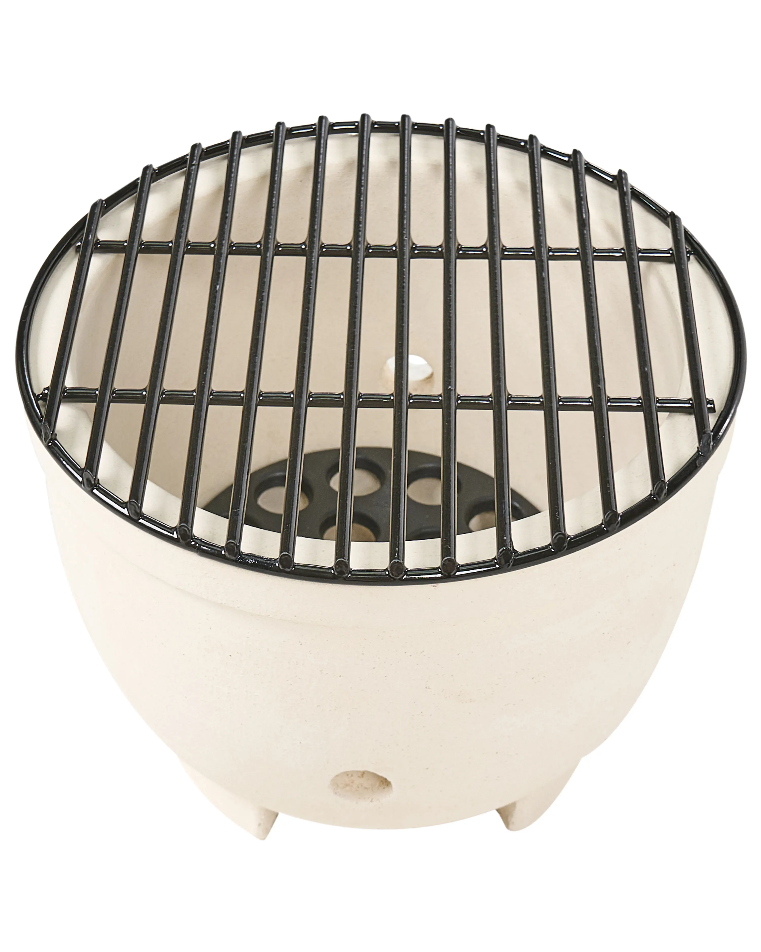 Mini houtskoolgrill KAMADO Keramiek Blauw