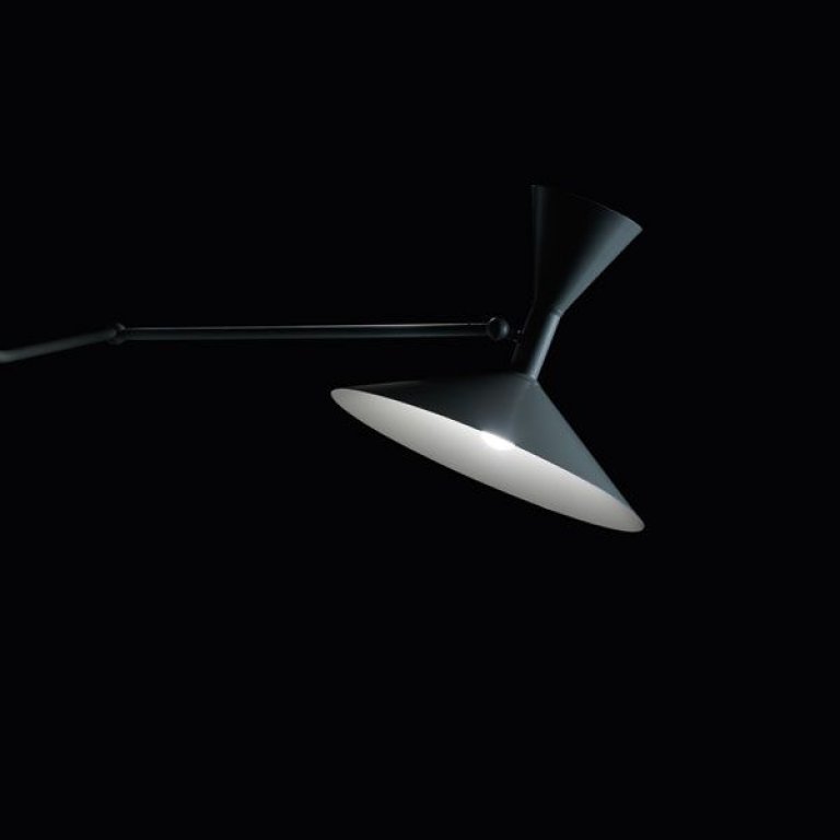 Nemo Lampe de Marseille wandlamp grijs