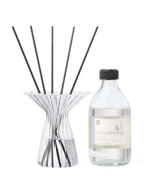 vase pour bâtonnets parfumés XS verre à collerette