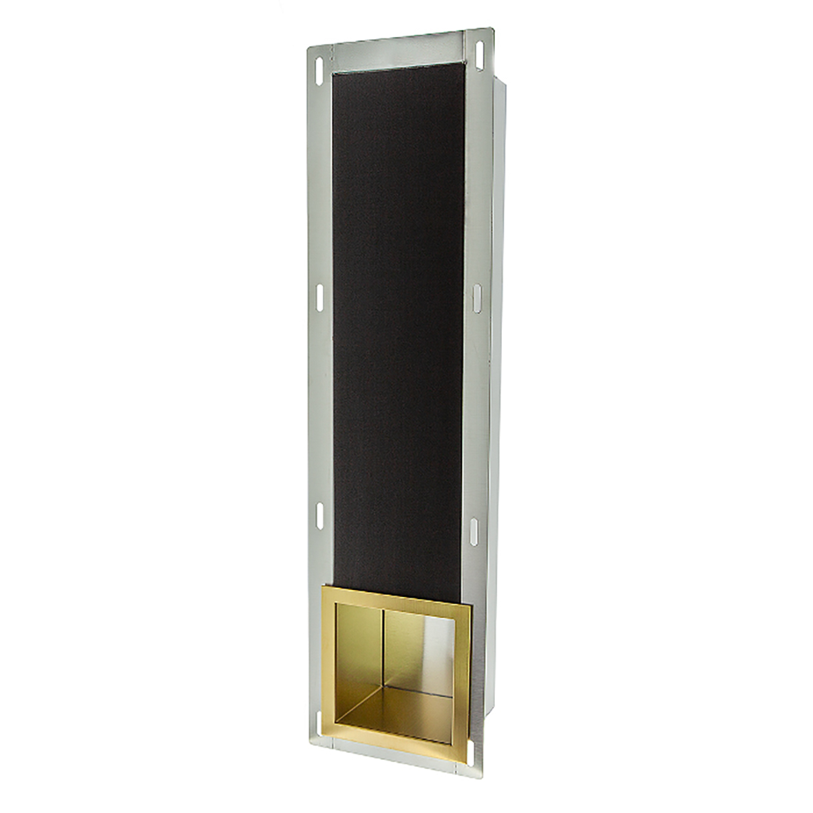 Sanigoods Rio inbouw reserve rolhouder goud