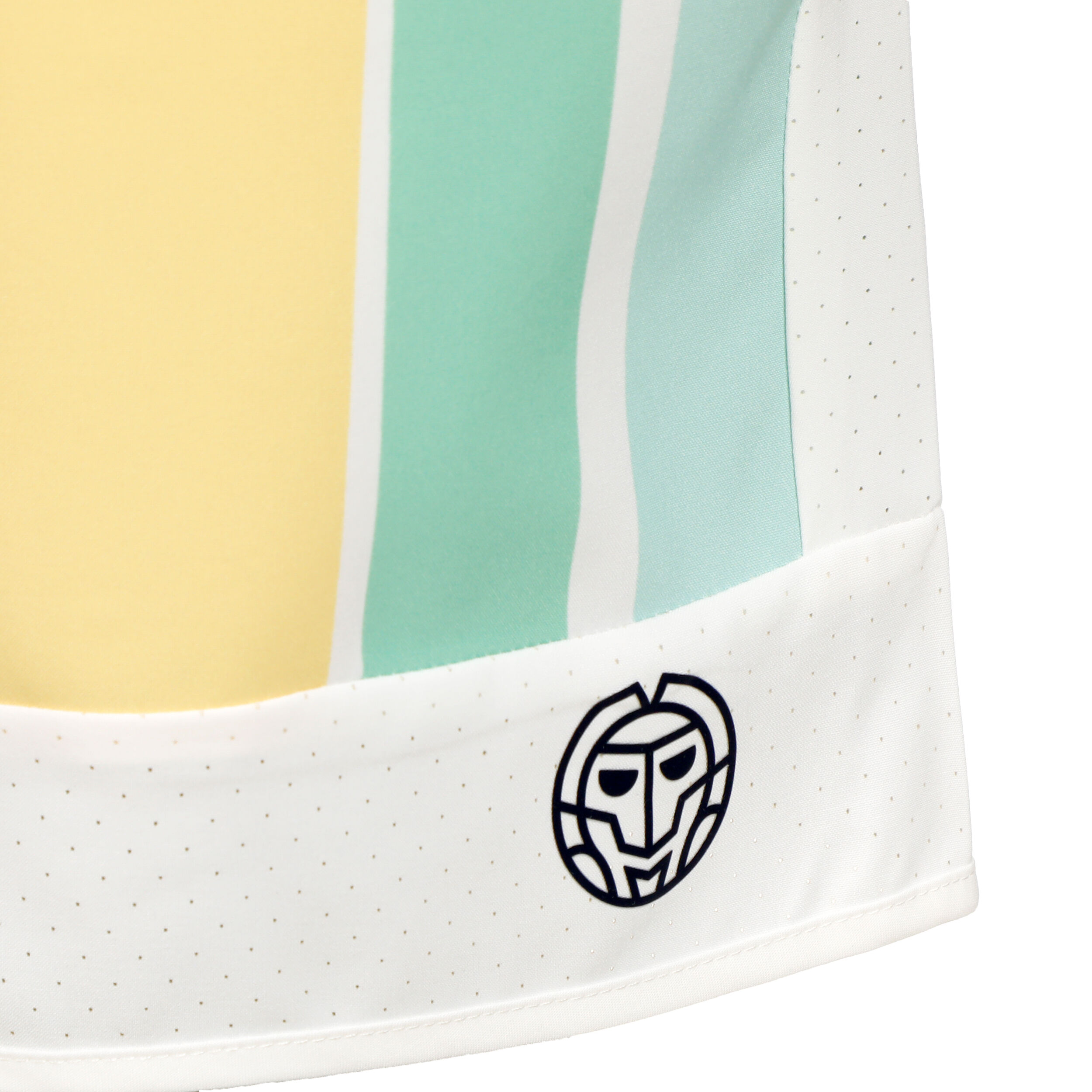 BIDI BADU Paris 7in Shorts Hommes - Blanc , Multicouleur