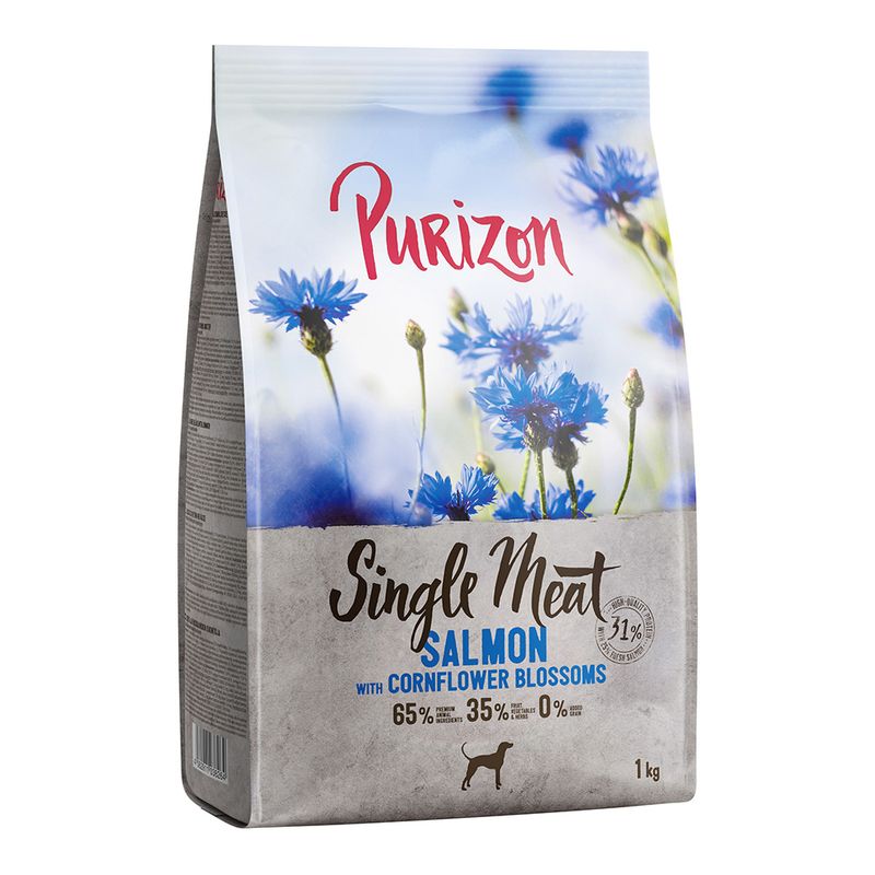 Purizon Single Meat Adult, saumon & épinards - sans céréales