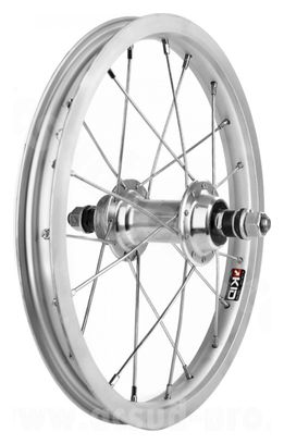 ROUE ARRIERE 14  AXE PLEIN