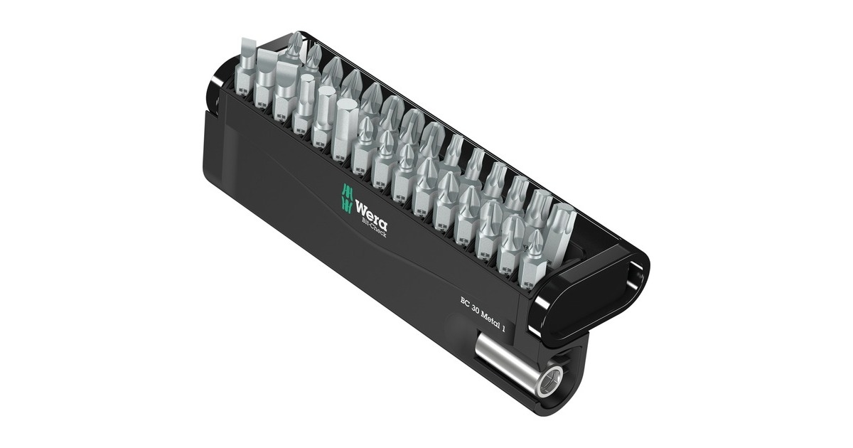 WeraBit-Check 30 Metal 1 bitset  (30-delig)