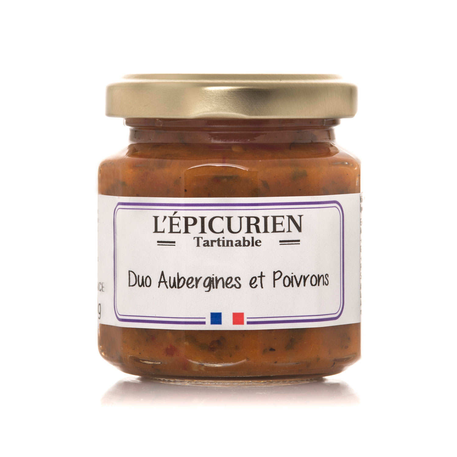 Duo aubergines et poivrons à tartiner