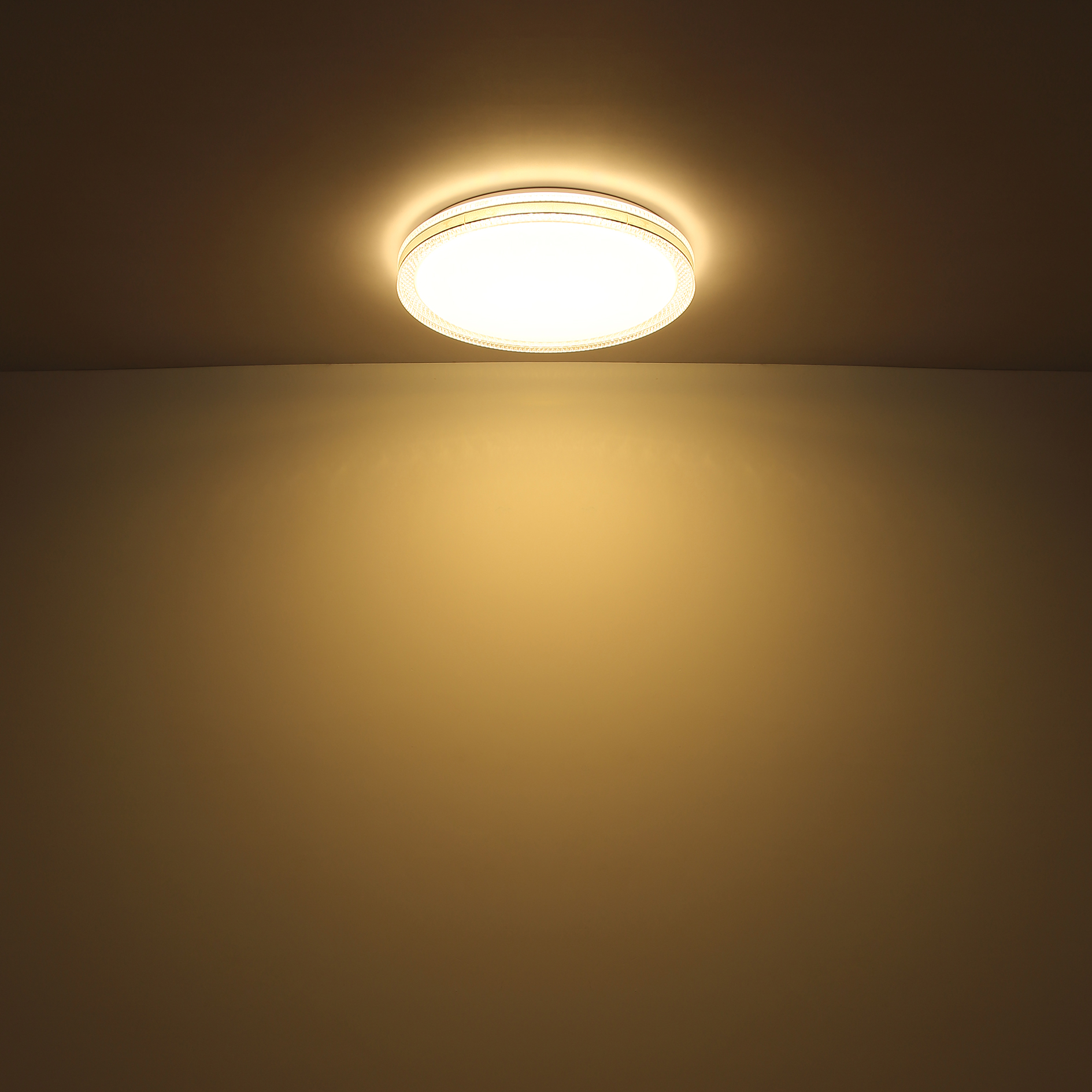 LED-Deckenleuchte - weiß - 49 cm