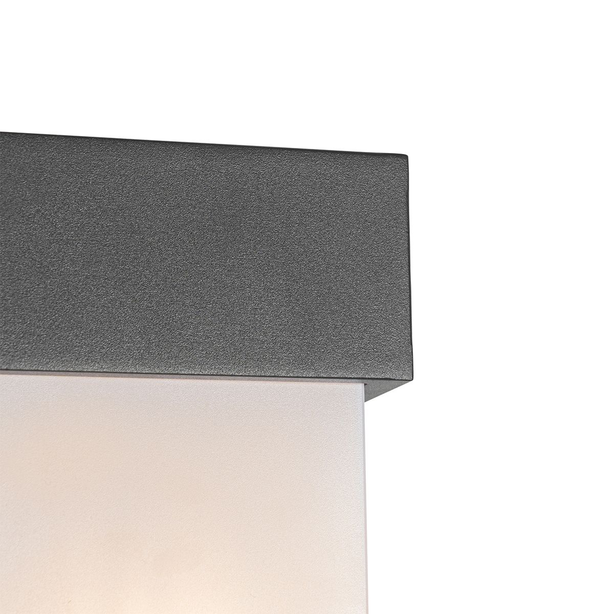 Moderne buiten wandlamp donkergrijs IP44 - Tide