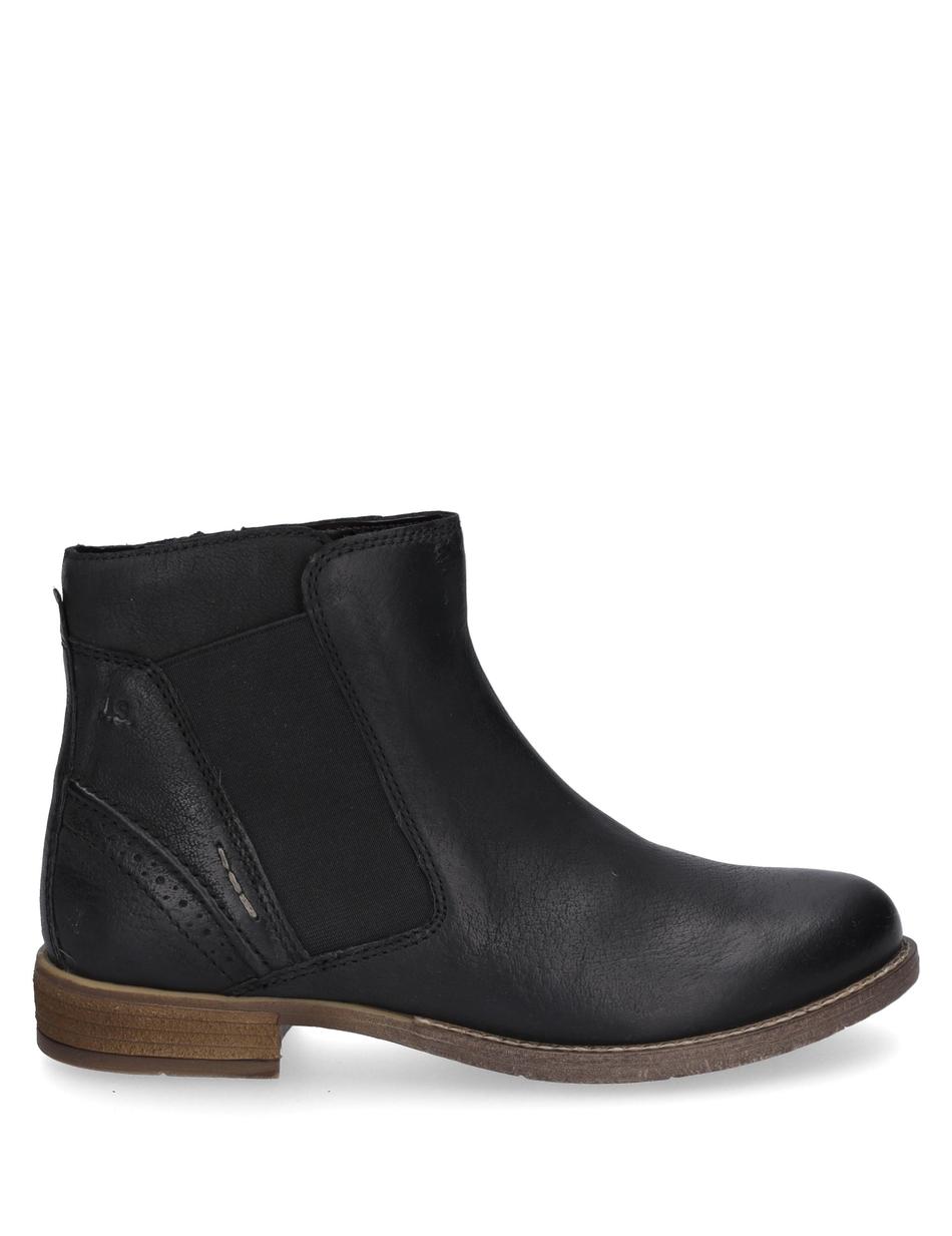 Stiefelette Sienna 35, schwarz