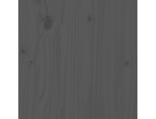 VIDAXL - Banc de jardin gris 80x38x45 cm bois massif de pin