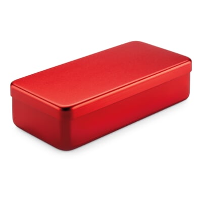 Kiste Alubox, Hoch, Rot