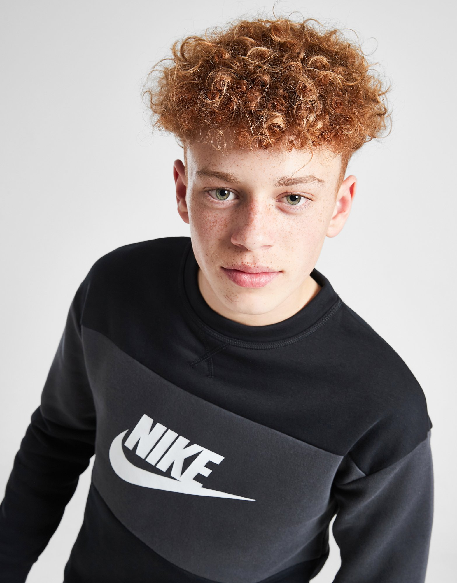 Nike Futura Crew Sweatshirt & Shorts Set Junior