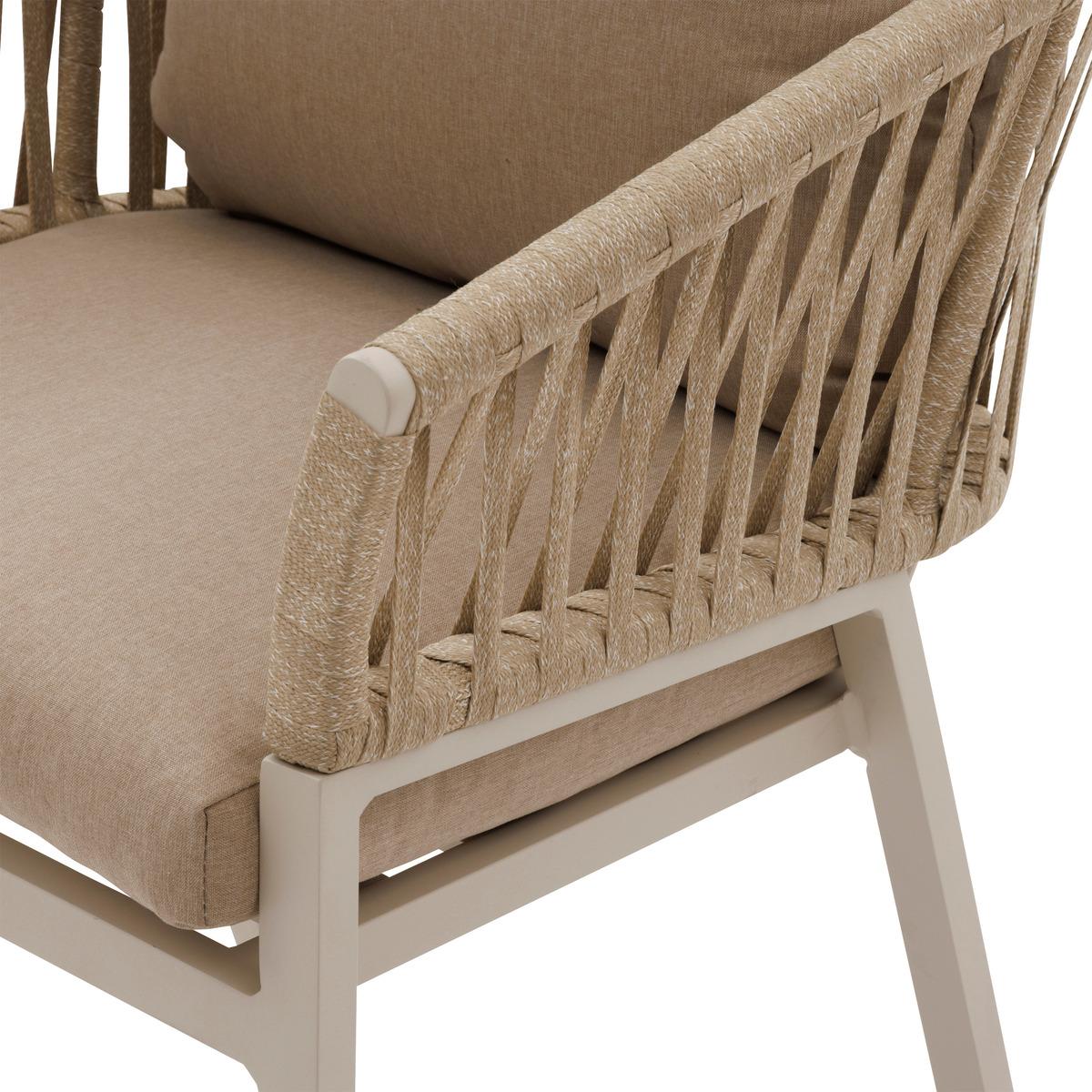 FAUTEUIL REPAS ORIENGO BEIGE ARGILE