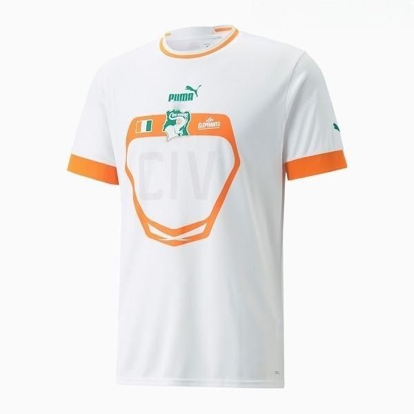 Côte D'Ivoire Maillot Extérieur Africa Cup of Nations 2023 Authentic