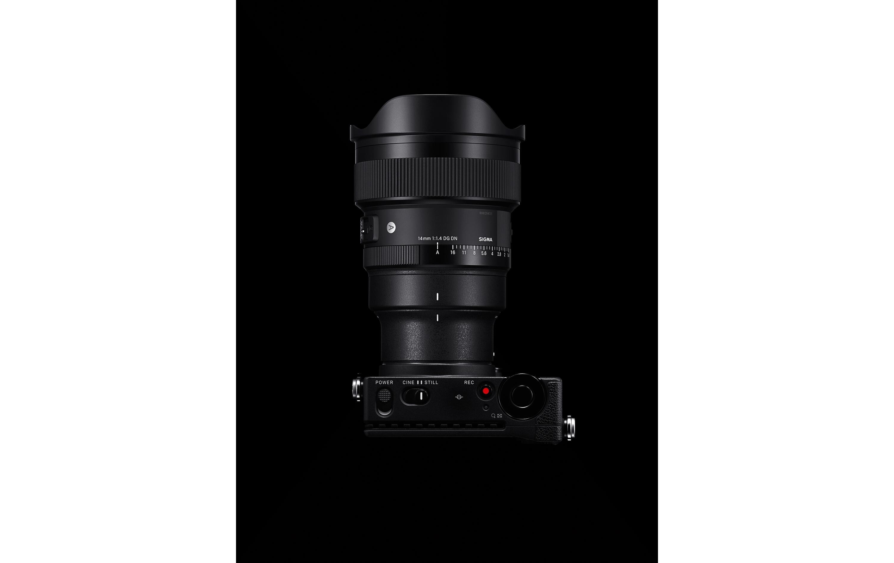 Festbrennweite 14mm / f 1.4 DG DN Art – Sony E-Mount<br>Vollformat-Ultraweitwinkelobjektiv für die Astrofotografie