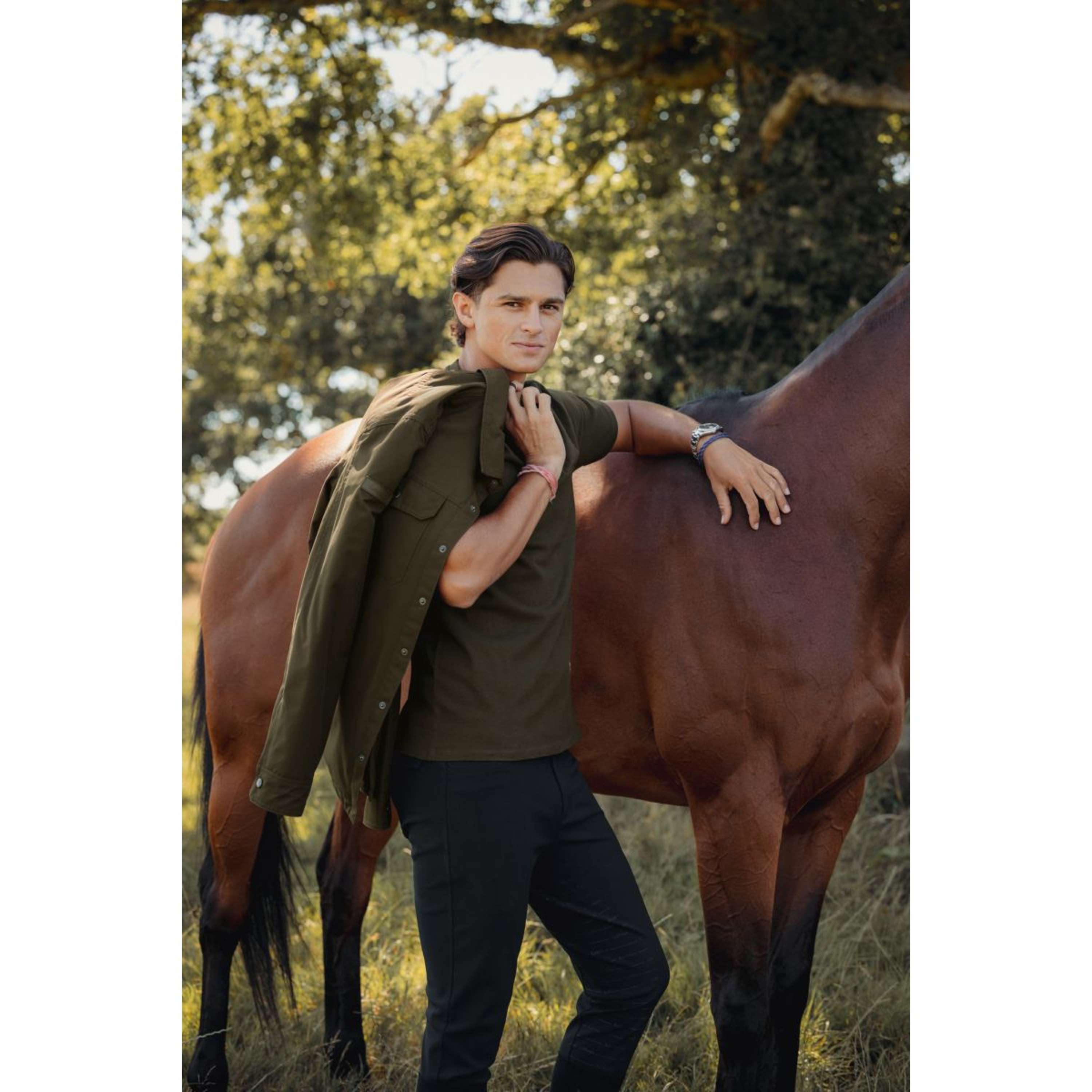 LeMieux Blouse Showerproof Shacket Heren Alpine