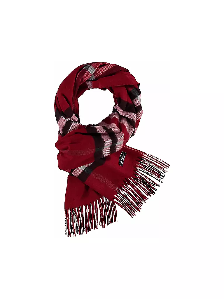 FRAAS Schal  rot