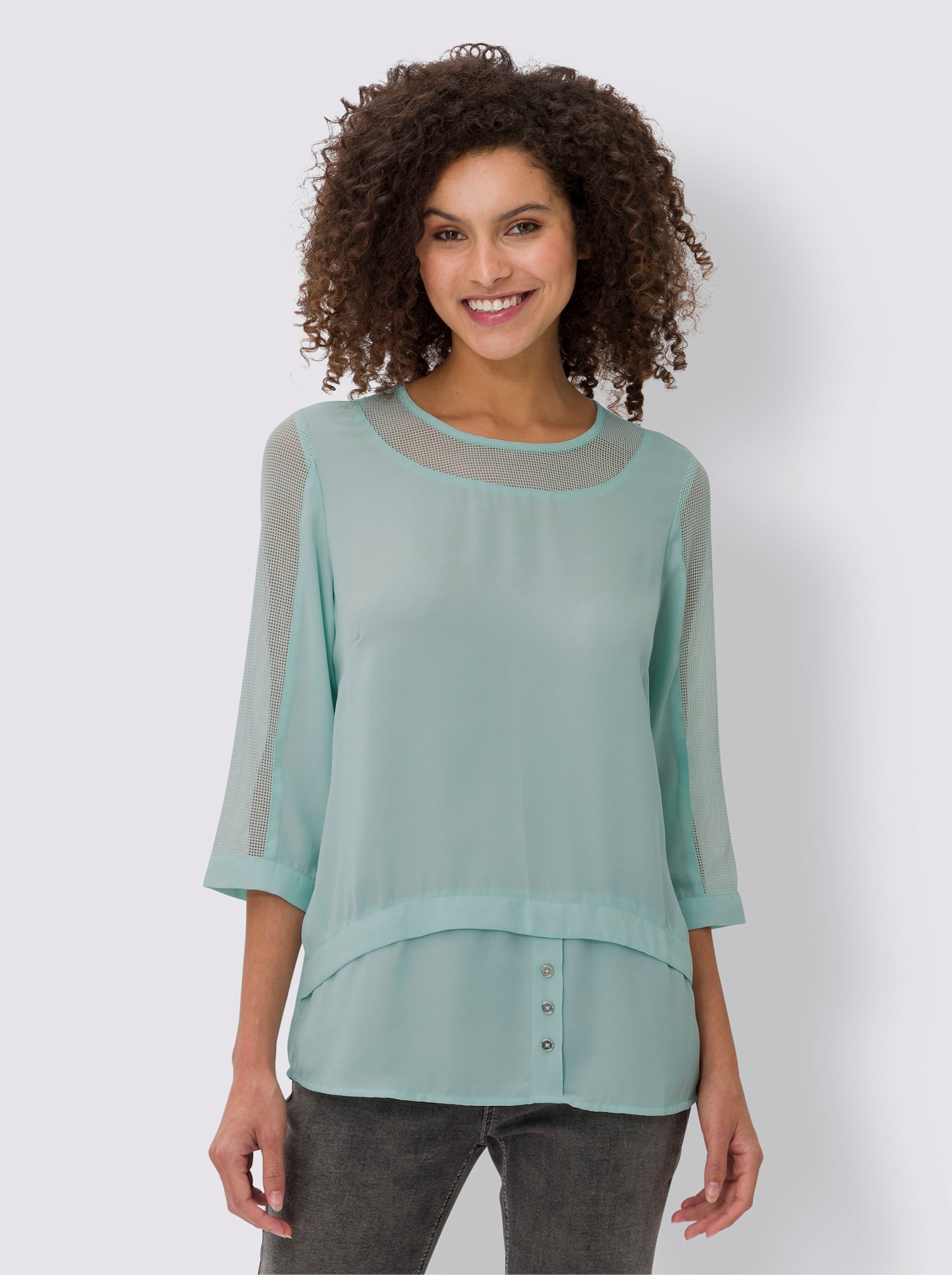 2-in-1-Bluse
