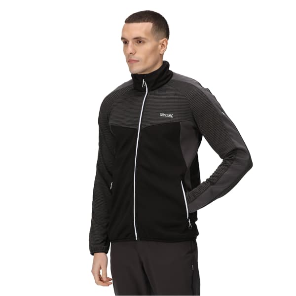 Veste polaire REGATTA YARE VI BLACK/DARK GREY