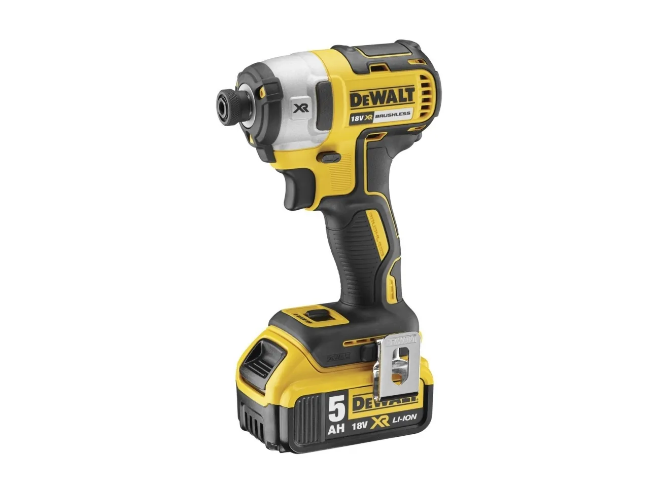DeWALT DCF887P2-QW - Støddriver - ledningfri - 3-hastigheders - 1/4
