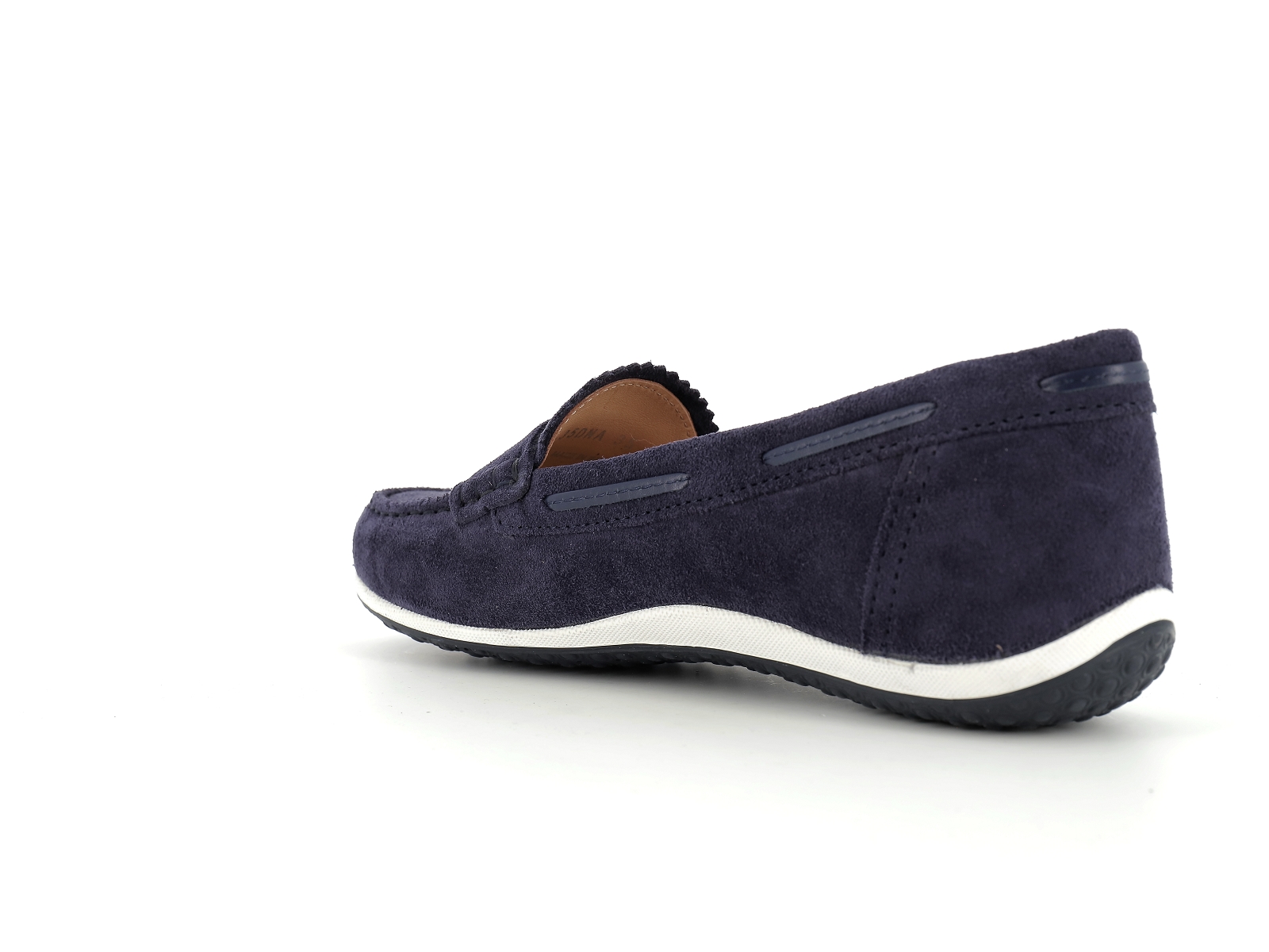 Geox-D VEGA MOC D35DNA Nubuck Velours Marine