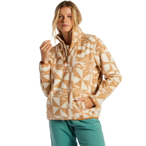 Sweat polaire BILLABONG A/DIV BOUNDARY 1/2 ZIP LATTE