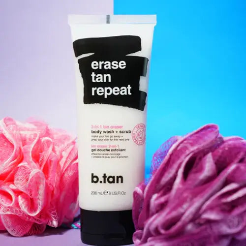 Erase Tan Repeat  2 in 1 Tan Eraser Body Wash + Scrub