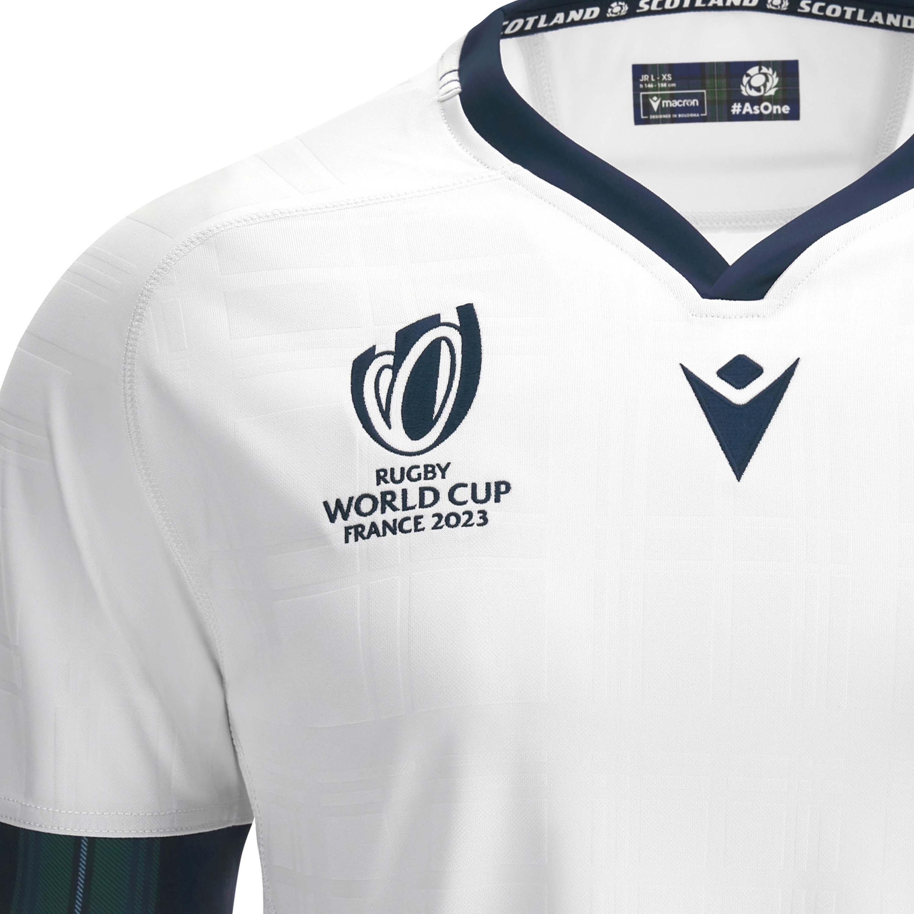 Macron Scotland Rugby Away Shirt 2023 2024 Juniors