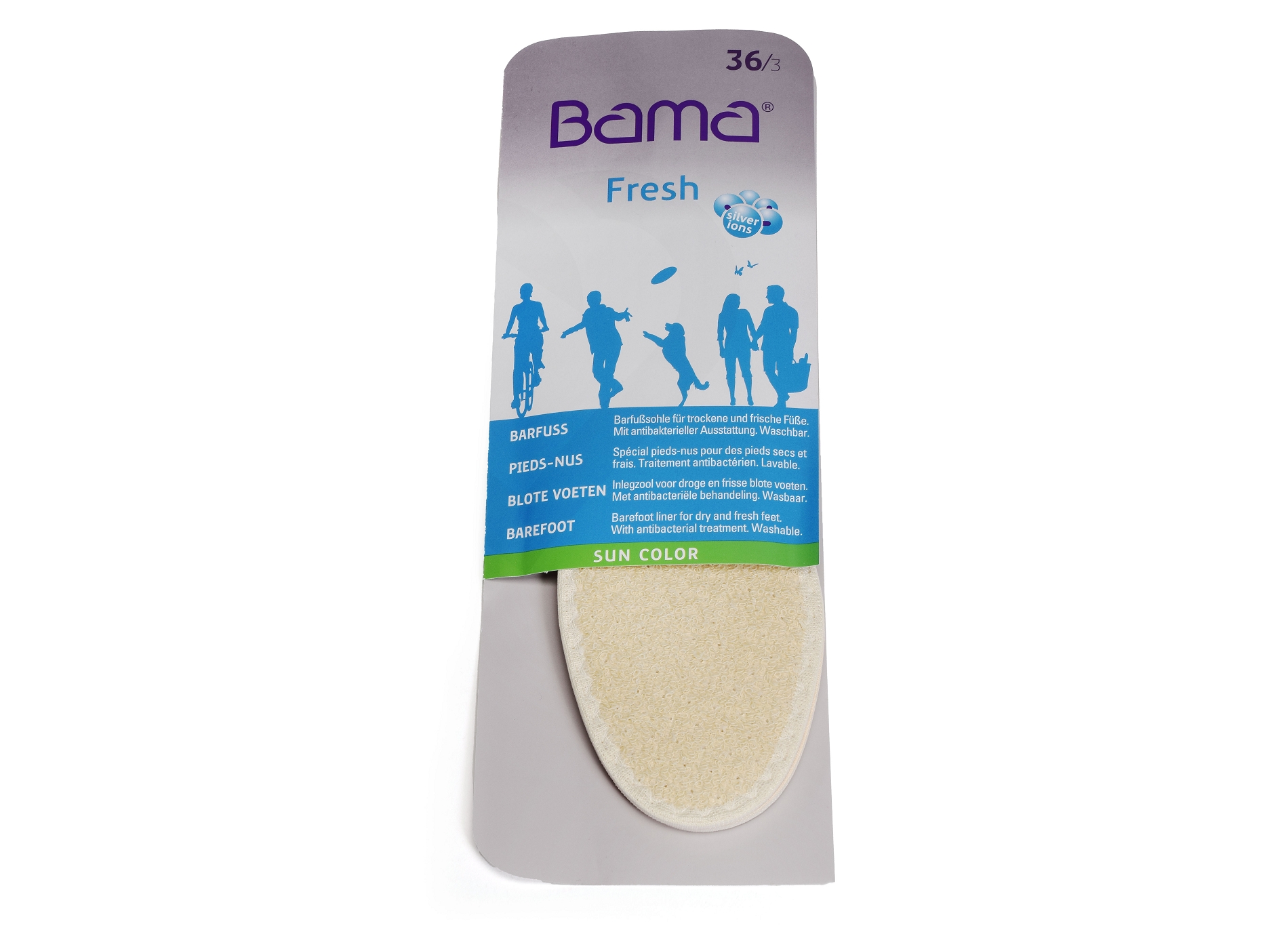 Semelle fresh incolore