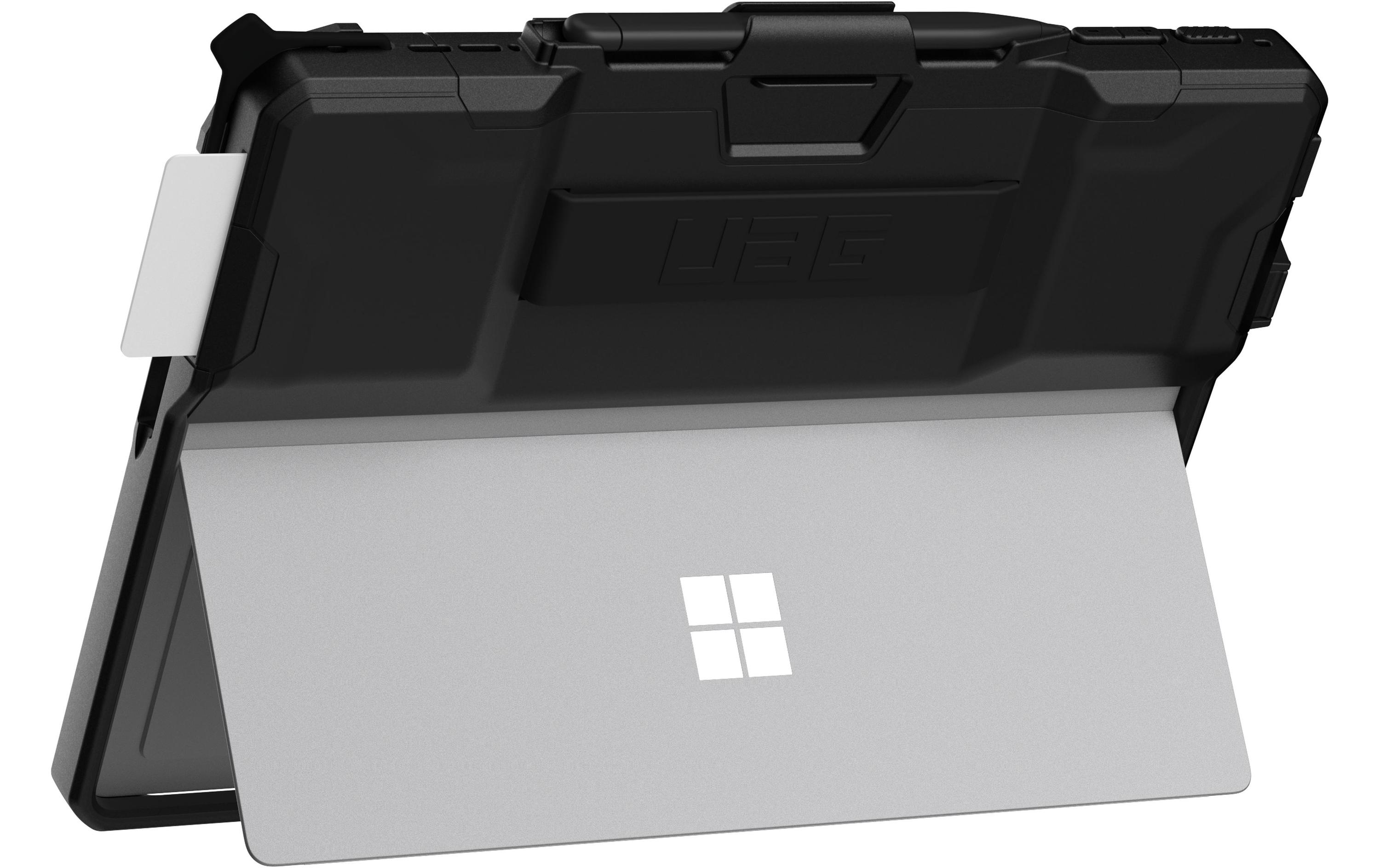 Tablet Back Cover Scout Case Surface Pro 9 Schwarz<br>Tablet Back Cover mit Kartenleser für das Microsoft Surface Pro 9
