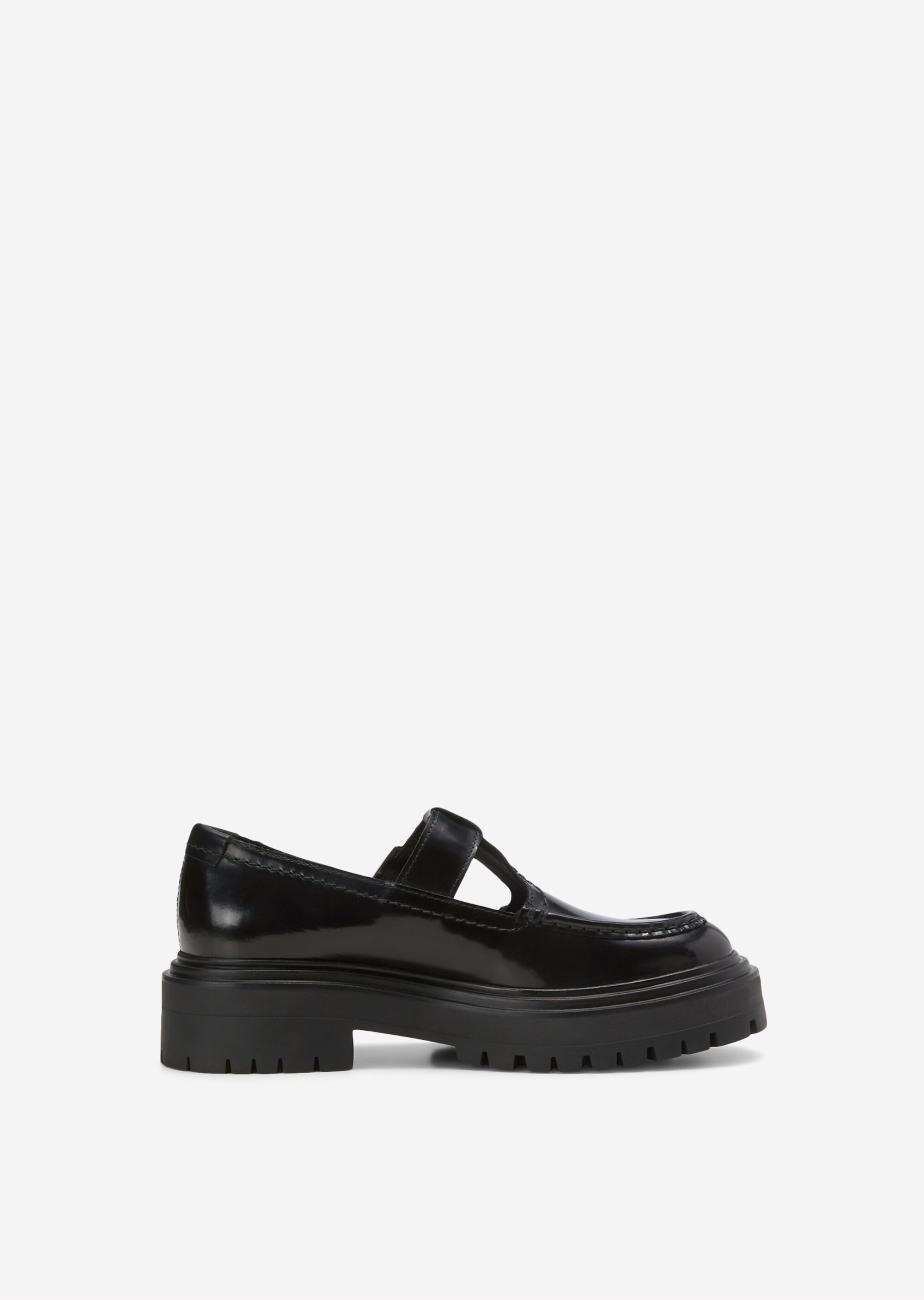 Mary Janes in Lackleder-Optik