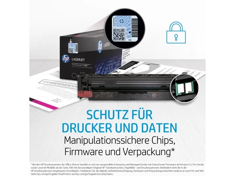 Lasertoner HP 655A CF451A, 10.500 sider, cyan