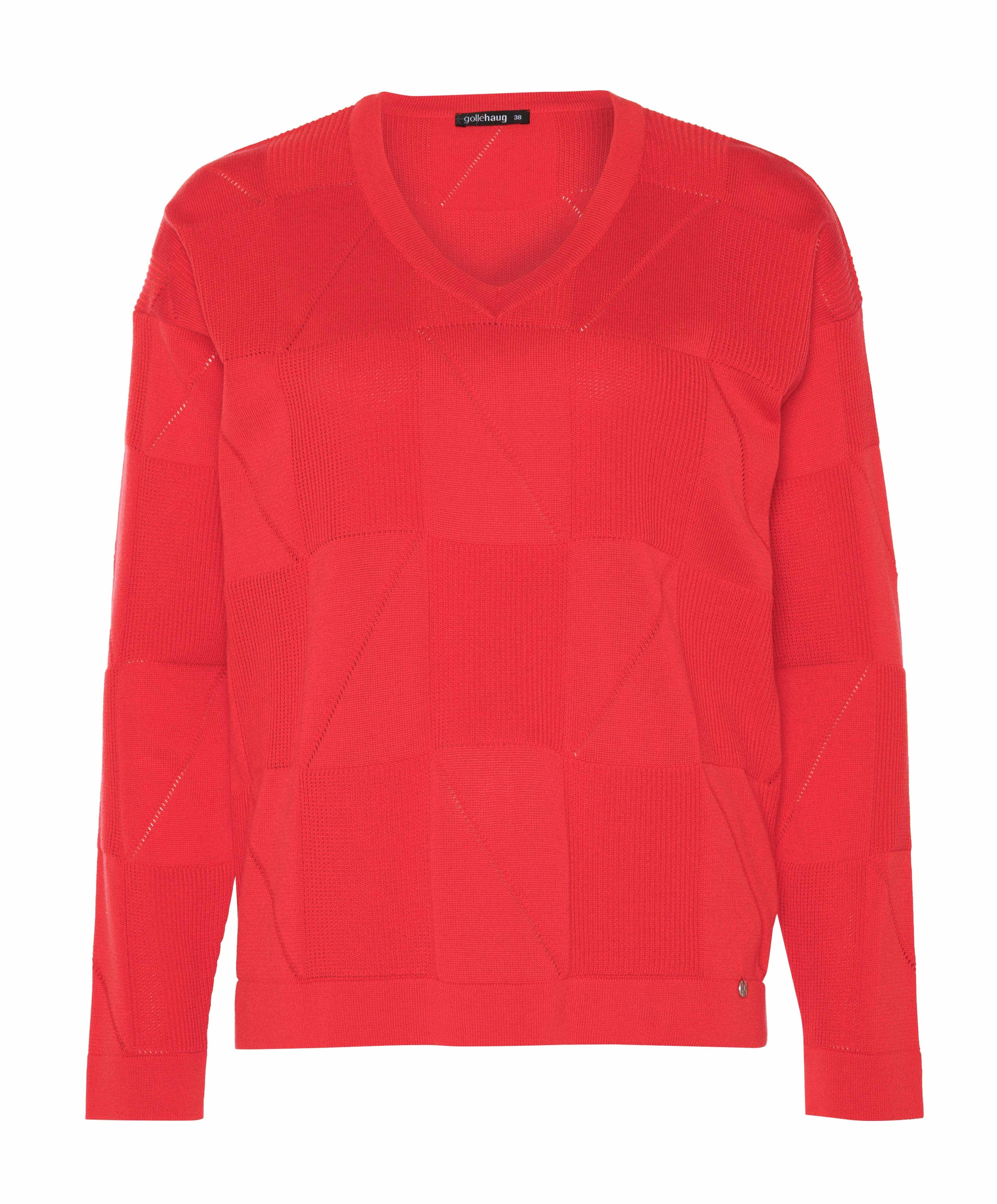 Golléhaug Dames trui rood