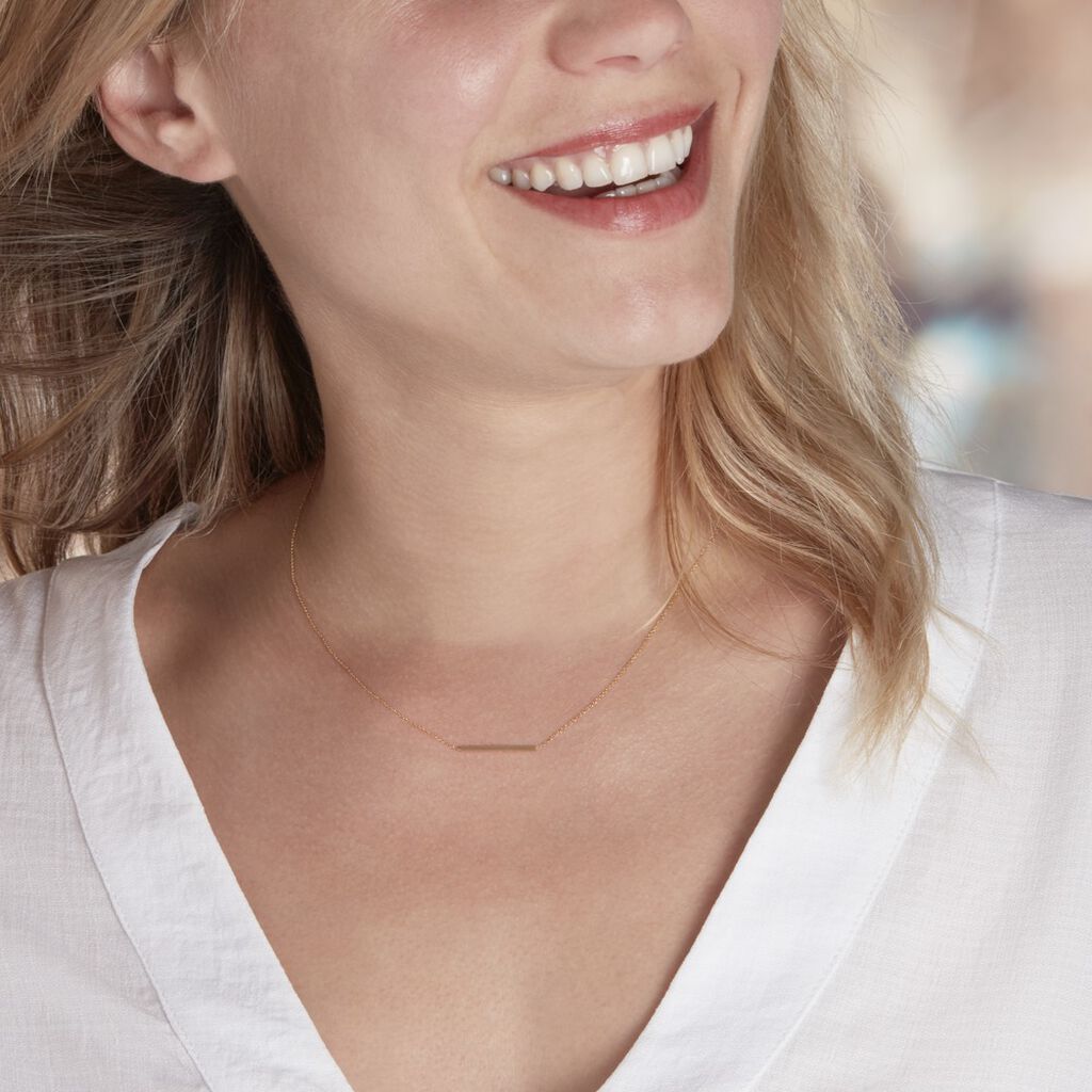 Collier Chloee Or Jaune