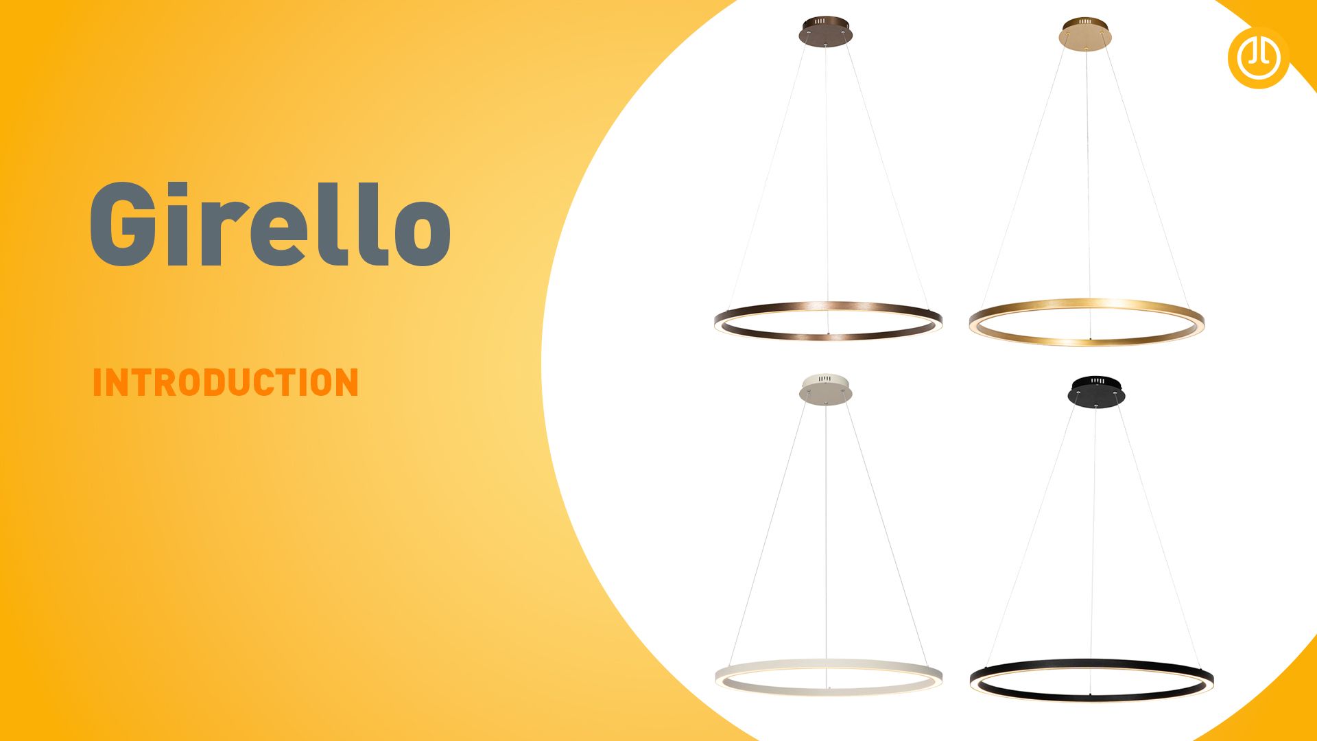 Hanglamp zwart 80 cm incl. LED 3-staps dimbaar - Girello